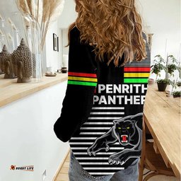 Penrith Panthers Rugby Women Casual Shirt Proud The Panthers Comeback