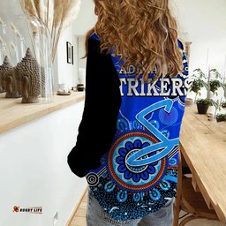 Adelaide Strikers Women Casual Shirt Cricket Indigenous Aboriginal