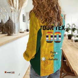 Custom Pride Month Matildas Women Casual Shirt Australia Til Its Done Mixed Color