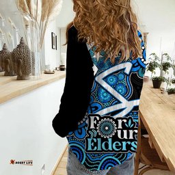 Adelaide Strikers Cricket Women Casual Shirt NAIDOC Torres Strait For Our Elders