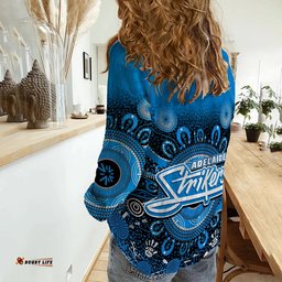 Adelaide Strikers Women Casual Shirt Aboriginal Sunshine