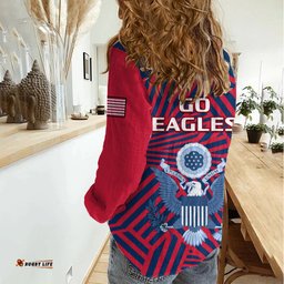 United States Rugby Women Casual Shirt USA Go Eagles Pacific 2023