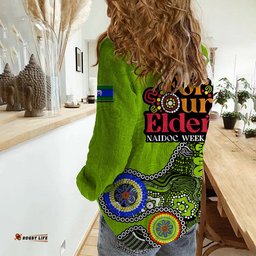 Sydney Thunder Cricket Casual Shirt NAIDOC 2023 Patterns