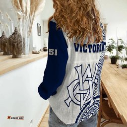 Victoria Cricket 2023 Women Casual Shirt Sheffield Shield Australia Indigenous