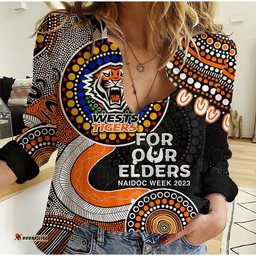 Tigers Rugby Casual Shirt NAIDOC 2023 Aboriginal