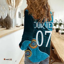 Personalised NAIDOC Week 2023 NRL Sharks For Our Elders Women Casual Shirt