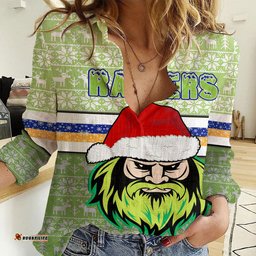 Vibe Hoodie Clothing - Canberra Raiders Christmas Women Casual Shirt