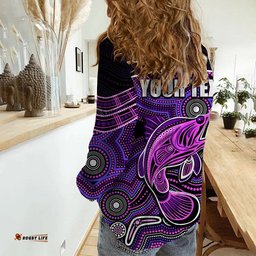 Custom Personalised Fishing Aboriginal Casual Shirt No.5