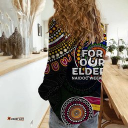 Broncos Rugby Casual Shirt NAIDOC 2023 Patterns