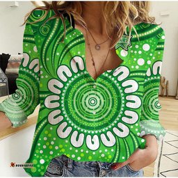 Melbourne Stars Cricket Women Casual Shirt Aboriginal
