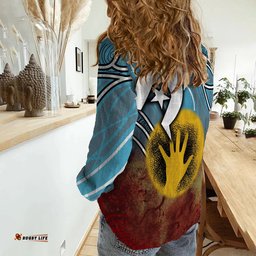 Aboriginal and Torres Strait Islanders Flag Women Casual Shirt