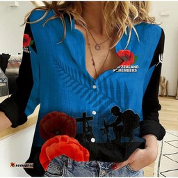 Anzac Day- New Zealand Remembers Casual Shirt