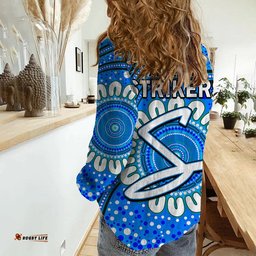 Adelaide Strikers Cricket Women Casual Shirt Aboriginal