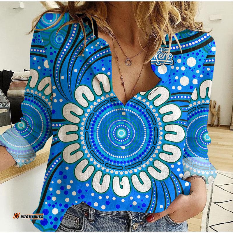 Adelaide Strikers Cricket Women Casual Shirt Aboriginal
