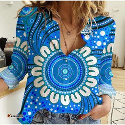 Adelaide Strikers Cricket Women Casual Shirt Aboriginal