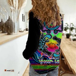 Personalised Australia Pisces Platypus Zodiac Women Casual Shirt Auz Astrology Aboriginal - Rainbow