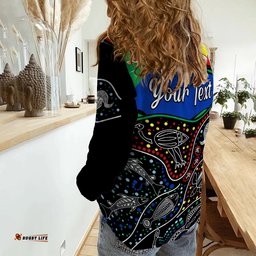Custom Personalised NAIDOC Week 2022 Women Casual Shirt National Aborigines And Torres Strait Islander Animals Aboriginal