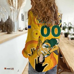 Custom Sam Kerr Matildas Women Casual Shirt Australia Soccer World Cup 2023 Quater-Final