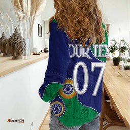 Personalised NAIDOC Week 2023 NRL NZ Warriors For Our Elders Women Casual Shirt