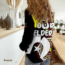 2023 NAIDOC Week Women Casual Shirt For Our Elders Artsy Style