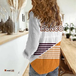 2023 Brisbane Broncos NRL Women Casual Shirt No1