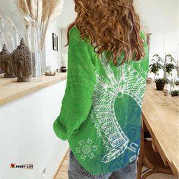 Aussie Aboriginal Torres Strait Islander Ocean Style Casual Shirt