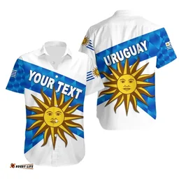 (Custom Personalised) Uruguay Hawaiian Shirt Sporty Style A31