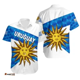 Uruguay Hawaiian Shirt Sporty Style No.1 A31