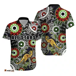 Indigenous Hawaiian Shirt All Stars K13