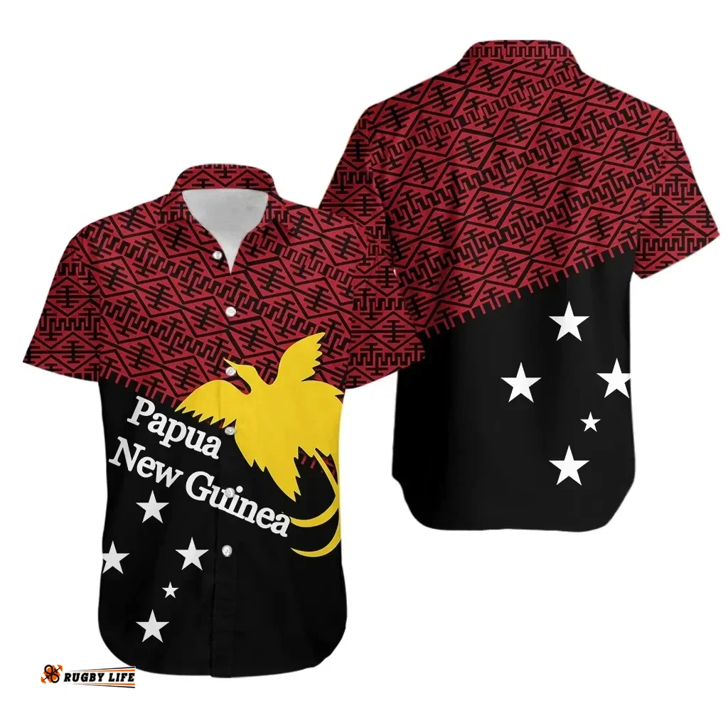 Papua New Guinea Hawaiian Shirt Patterns TH4