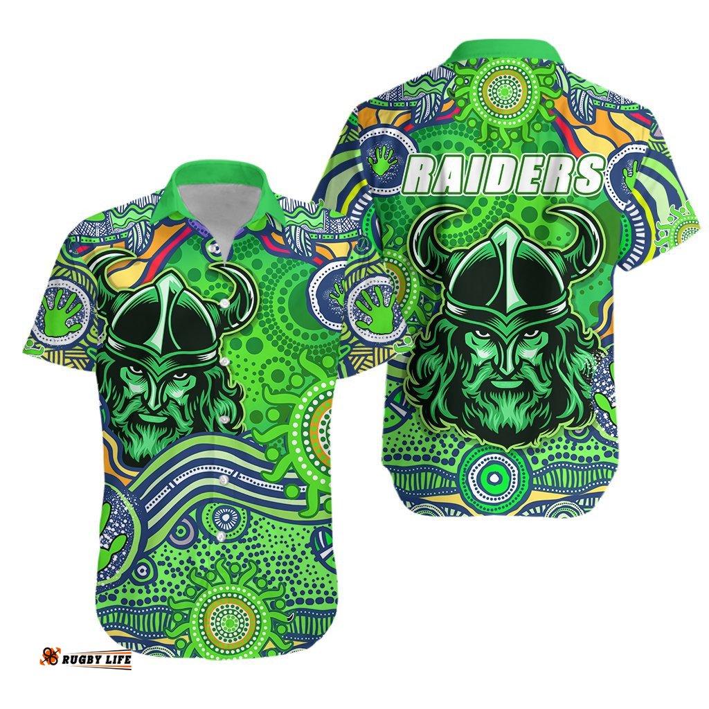Raiders Newest Hawaiian Shirt Come On Green