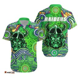 Raiders Newest Hawaiian Shirt Come On Green