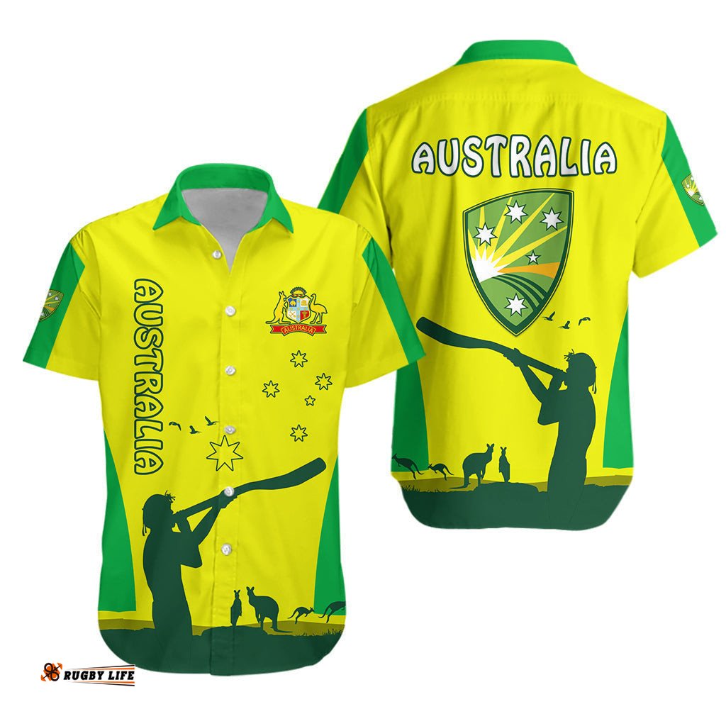 Cricket Australia Hawaiian Shirt Aboriginal My Life
