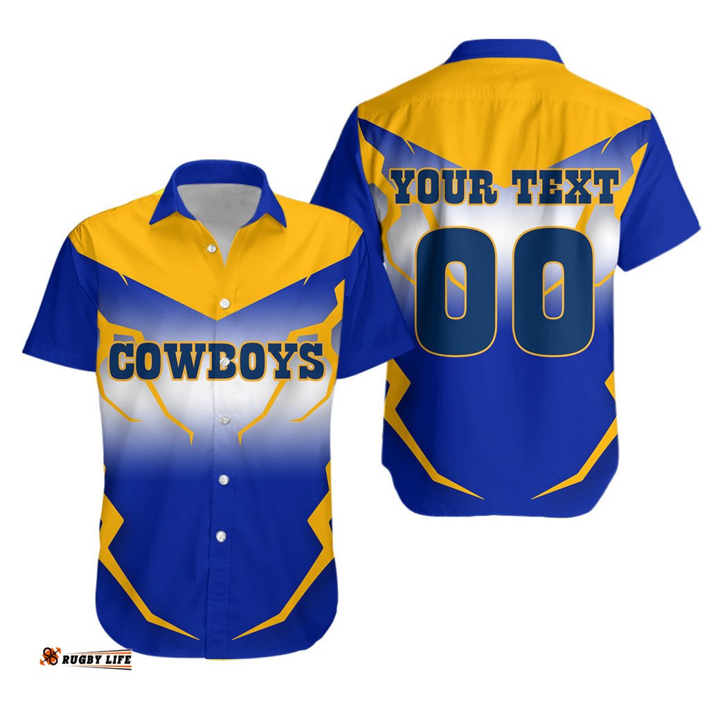 Custom Personalised Anmatjere Cowboys Football Club Hawaiian Shirt