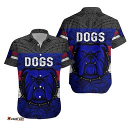 Western Hawaiian Shirt Dogs Unique Vibes