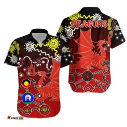 St. George Dragons NAIDOC Week Hawaiian Shirt Indigenous