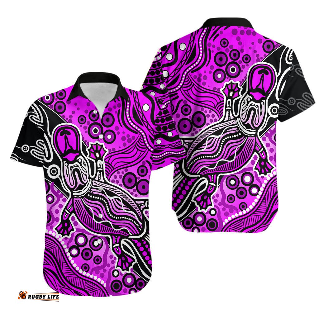 Aboriginal Platypus Hawaiian Shirt Tribal No.1
