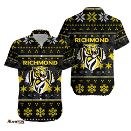 Richmond Football Club Hawaiian Shirt Christmas Ugly Style