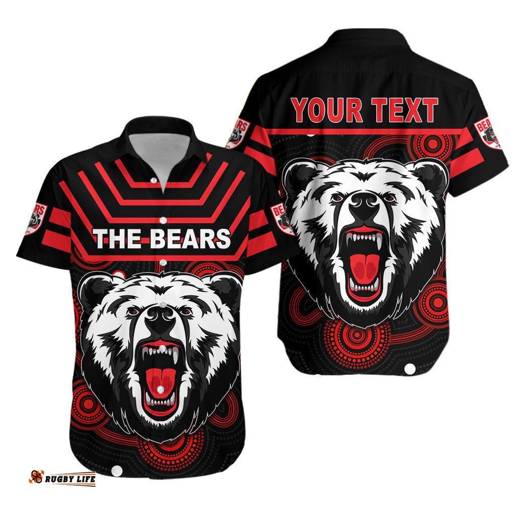 Custom Personalised The Bears Indigenous Hawaiian Shirt Go North Sydney