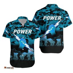 Port Adelaide Power ANZAC Hawaiian Shirt Simple Style