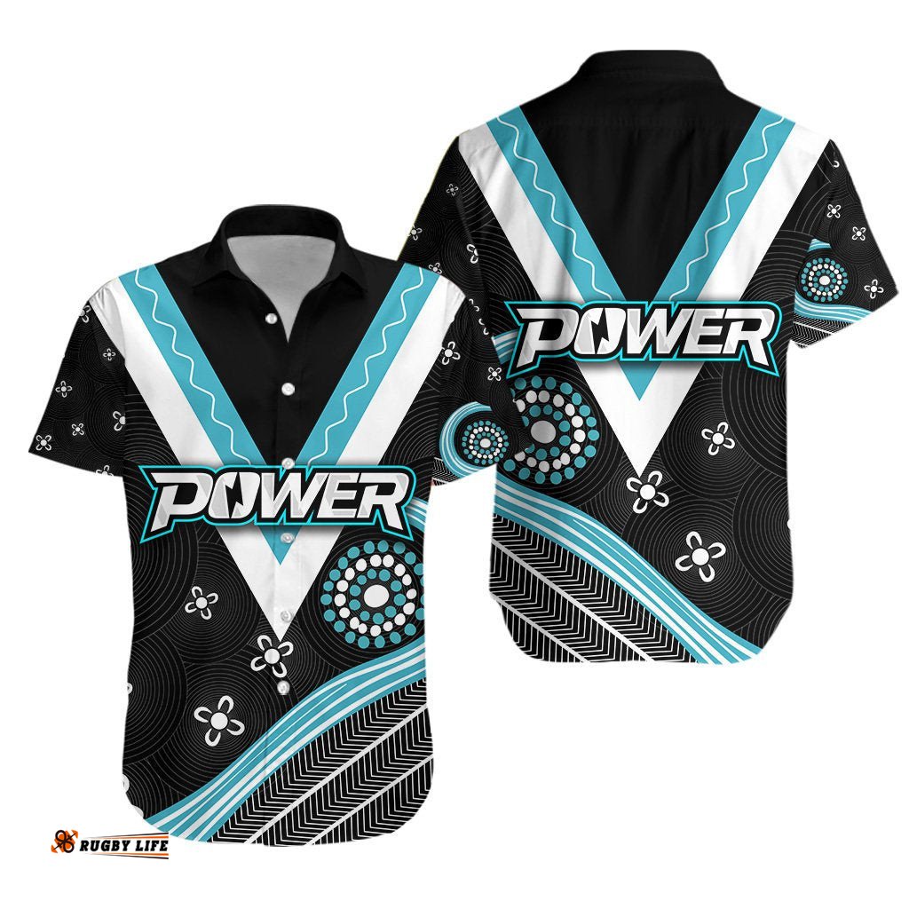 We Are Port Adelaide Hawaiian Shirt Power