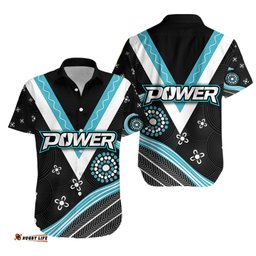 We Are Port Adelaide Hawaiian Shirt Power
