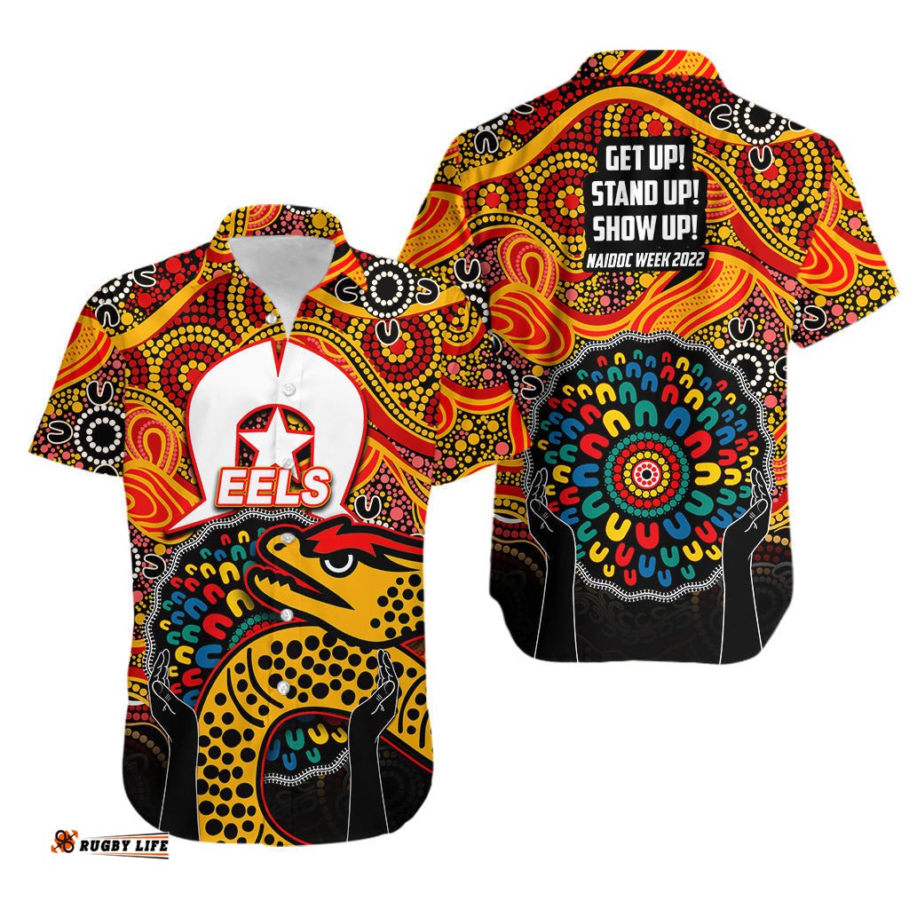 Eels Rugby Hawaiian Shirt NAIDOC Week No.2