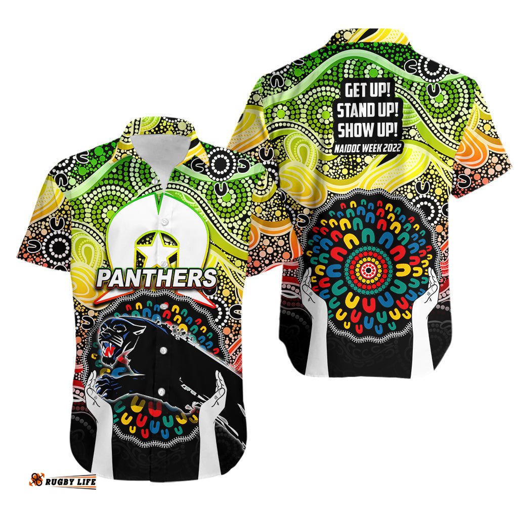 Panthers Rugby Hawaiian Shirt NAIDOC Week No.2