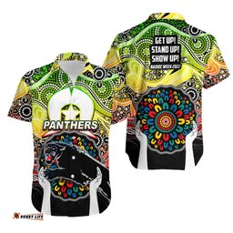 Panthers Rugby Hawaiian Shirt NAIDOC Week No.2