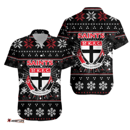 St Kilda Hawaiian Shirt Christmas Ugly Style