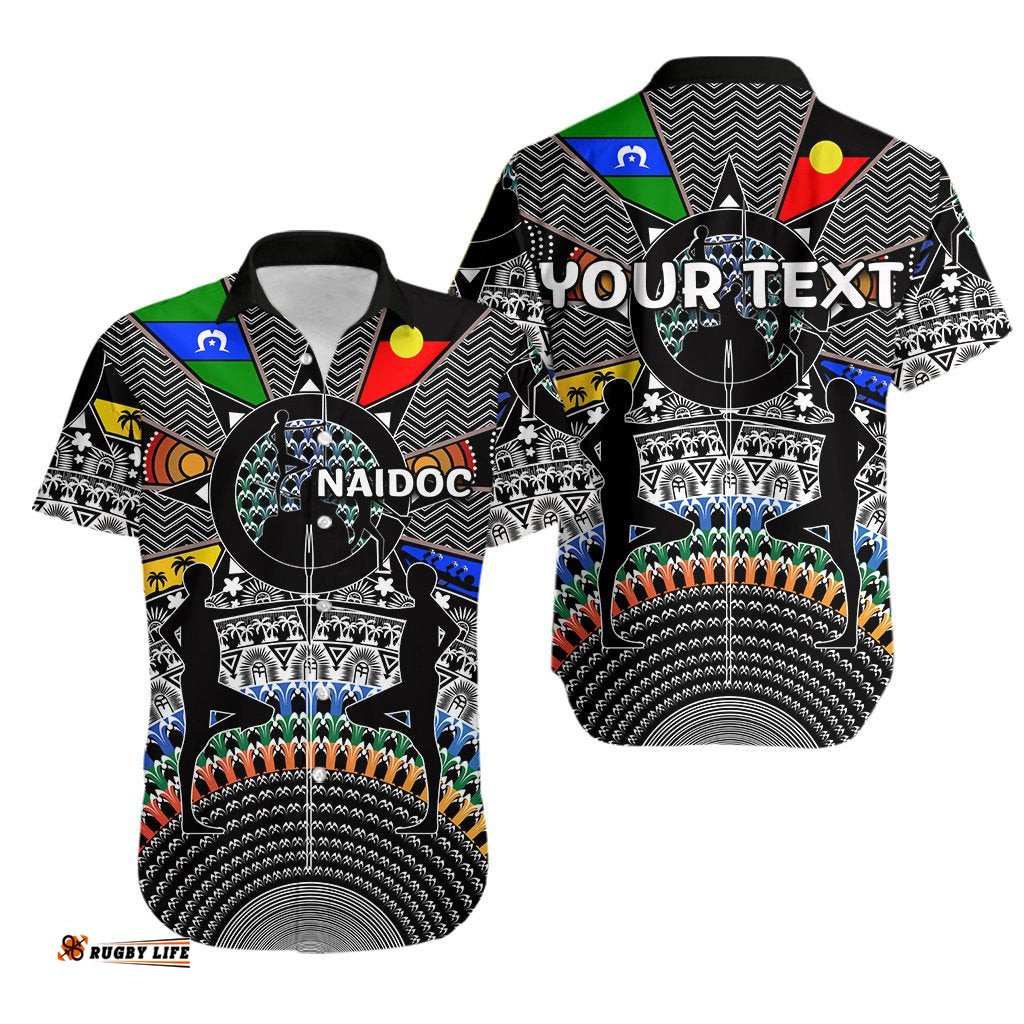Custom Personalised NAIDOC Week Hawaiian Shirt Tribal Style