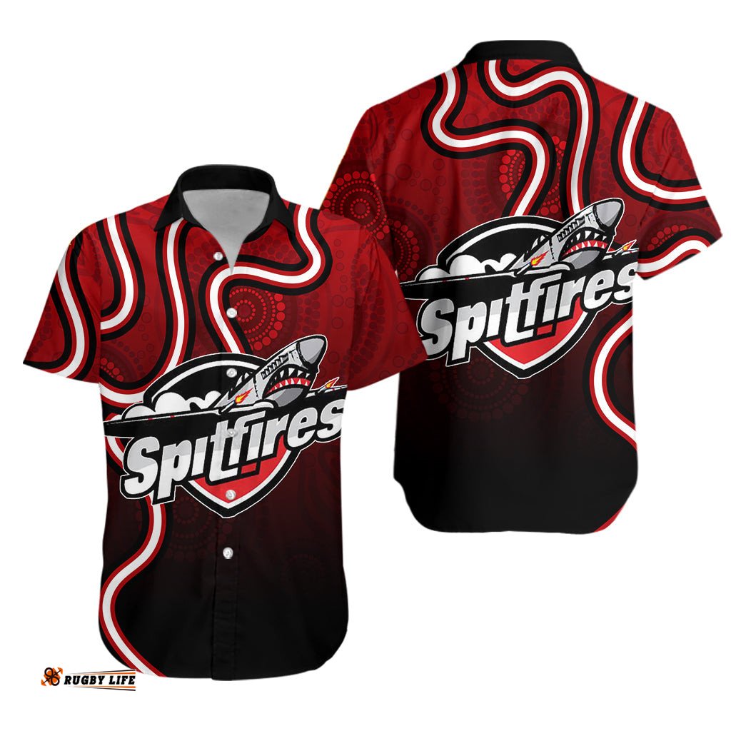 Sporties Spitfires Mix Aboriginal Hawaiian Shirt 0
