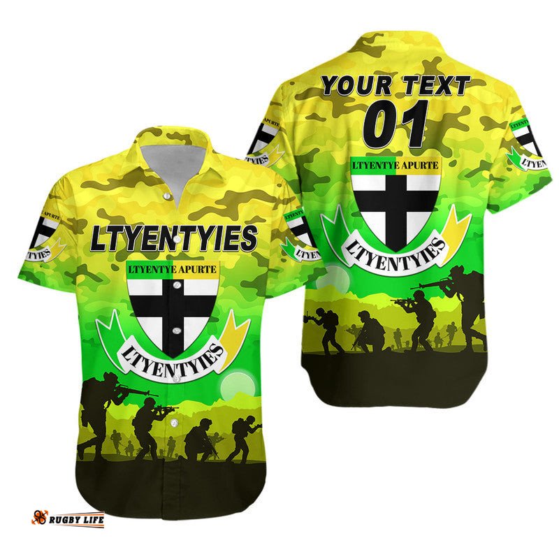 Custom Personalised Ltyentye Apurte ANZAC Hawaiian Shirt Simple Style Ltyentyies