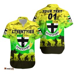 Custom Personalised Ltyentye Apurte ANZAC Hawaiian Shirt Simple Style Ltyentyies